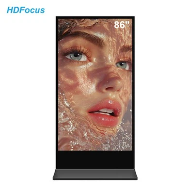 Totem biển số kỹ thuật số LCD trong nhà